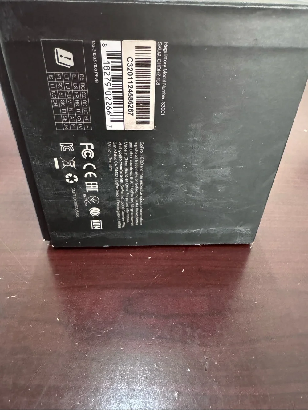 GoPro Fusion camera with accessories- Matte Dark Gray